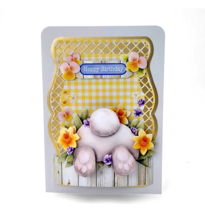 11-DCD745 - Katy Sue Designs - Bunny Kisses & Fluffy Tails - 3D Die Cut Decoupage - Detail 5