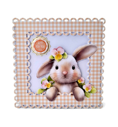 11-DCD745 - Katy Sue Designs - Bunny Kisses & Fluffy Tails - 3D Die Cut Decoupage - Detail 7