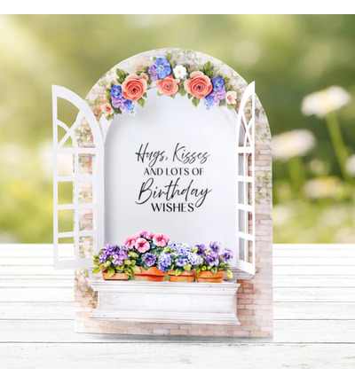 17-10102WIN - Katy Sue Designs - Arched Floral Windows & Doors - Card Making Kits - Detail 4 17-10102WIN - Katy Sue Designs - Arched Floral Windows & Doors - Card Making Kits - Detail 4