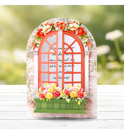 17-10102WIN - Katy Sue Designs - Arched Floral Windows & Doors - Card Making Kits - Detail 6 17-10102WIN - Katy Sue Designs - Arched Floral Windows & Doors - Card Making Kits - Detail 6