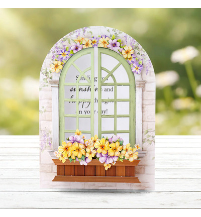 17-10102WIN - Katy Sue Designs - Arched Floral Windows & Doors - Card Making Kits - Detail 12 17-10102WIN - Katy Sue Designs - Arched Floral Windows & Doors - Card Making Kits - Detail 12