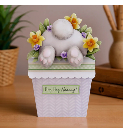 17-10109BFP - Katy Sue Designs - Bunny Tails & Flower Pots - Card Making Kits - Detail 7 17-10109BFP - Katy Sue Designs - Bunny Tails & Flower Pots - Card Making Kits - Detail 7