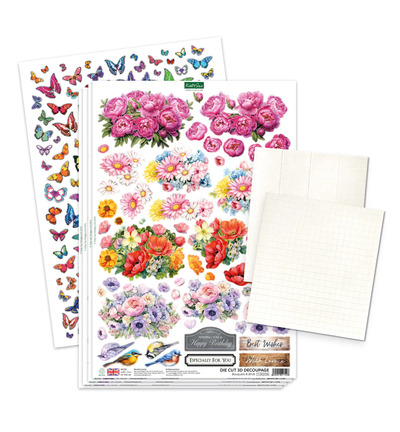 17-10110BBB - Katy Sue Designs - Blooming Box Bouquets, Pop Up - Card Making Kits - Detail 3 17-10110BBB - Katy Sue Designs - Blooming Box Bouquets, Pop Up - Card Making Kits - Detail 3