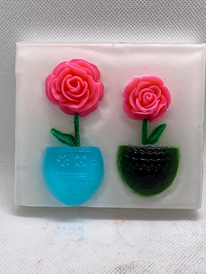 CA0034B-CS - Katy Sue Designs - Moule en silicone - 4 in 1 Roses - Silicone Mould - Detail 3