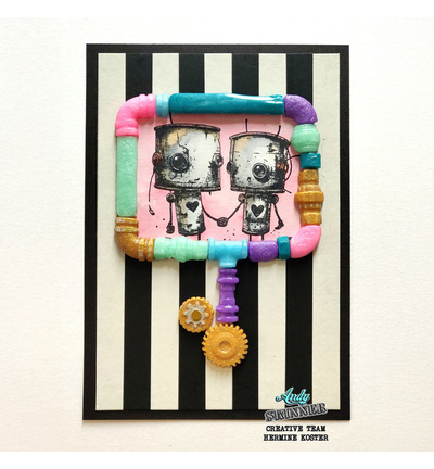 CE0150-CS - Katy Sue Designs - Moule en silicone - Petite Pipeworks - Silicone Mould - Detail 2