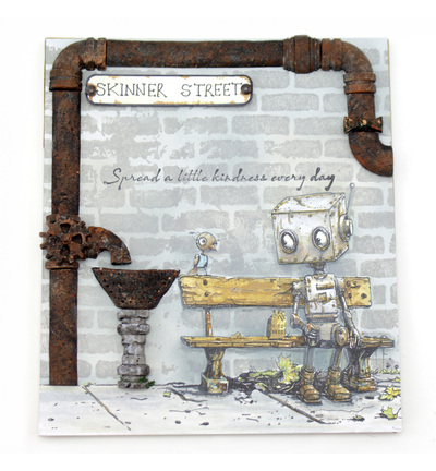 CE0150-CS - Katy Sue Designs - Moule en silicone - Petite Pipeworks - Silicone Mould - Detail 3