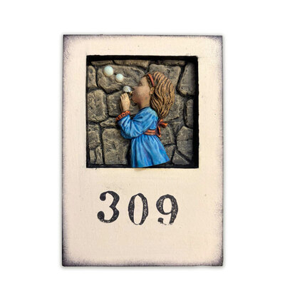 CF0071-CS - Katy Sue Designs - Moule en silicone - Blowing Bubbles by Andy Skinner - Silicone Mould - Detail 3