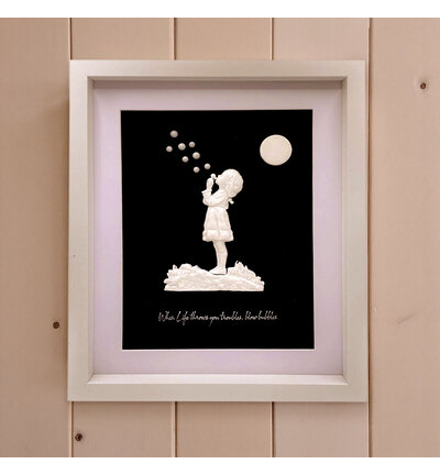 CF0071-CS - Katy Sue Designs - Moule en silicone - Blowing Bubbles by Andy Skinner - Silicone Mould - Detail 5