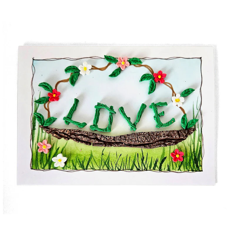 DM0070-CS - Katy Sue Designs - Moule en silicone - Twig Alphabet - Silicone Mould - Detail 5