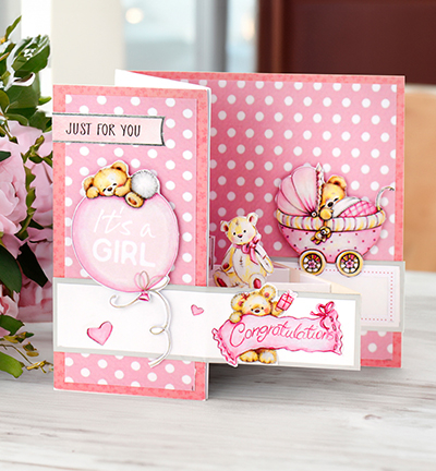 05-PU01-CW300-12 - Katy Sue Designs - White Side Pop Up Cards & Envelopes - Card Blanks, Envelopes and Boxes - Detail 2