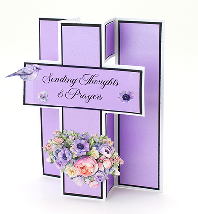 05-PU02-CW300-12 - Katy Sue Designs - White Cross Pop Up Cards & Envelopes - Card Blanks, Envelopes and Boxes - Detail 3