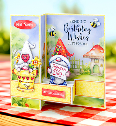 05-PU03-CW300-12 - Katy Sue Designs - White 5x7 Side Pop Up Cards & Envelopes - Card Blanks, Envelopes and Boxes - Detail 2