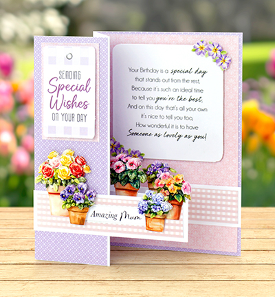 05-PU03-CW300-12 - Katy Sue Designs - White 5x7 Side Pop Up Cards & Envelopes - Card Blanks, Envelopes and Boxes - Detail 3