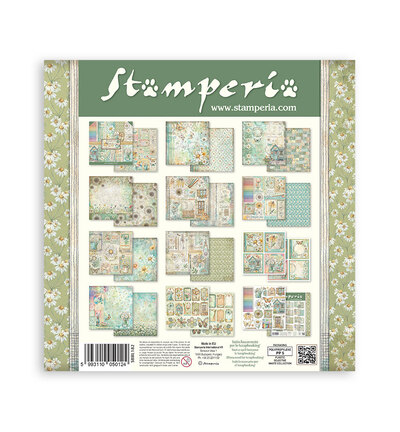 SBBL182 - Stamperia - Pad, Daisy Art - Scrapbooking Pad - Detail 9