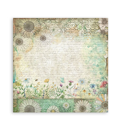 SBBL182 - Stamperia - Pad, Daisy Art - Scrapbooking Pad - Detail 19