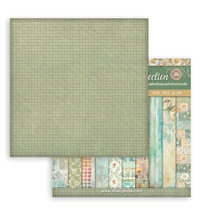 SBBL183 - Stamperia - Pad, Background selection Daisy Art - Scrapbooking Pad - Detail 11