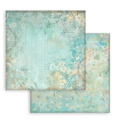 SBBL183 - Stamperia - Pad, Background selection Daisy Art - Scrapbooking Pad - Detail 15