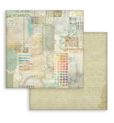 SBBL183 - Stamperia - Pad, Background selection Daisy Art - Scrapbooking Pad - Detail 21