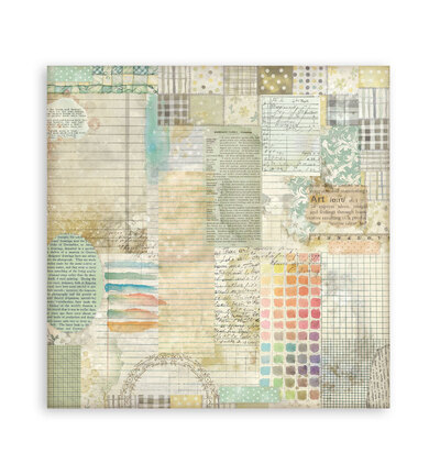 SBBL183 - Stamperia - Pad, Background selection Daisy Art - Scrapbooking Pad - Detail 22