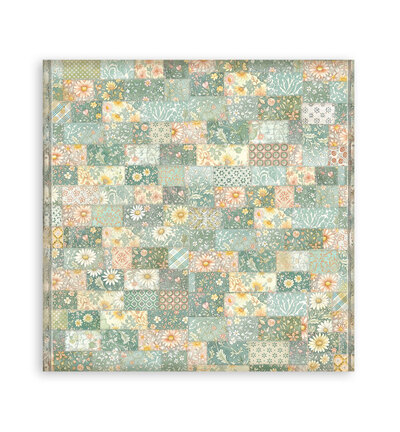 SBBL183 - Stamperia - Pad, Background selection Daisy Art - Scrapbooking Pad - Detail 25