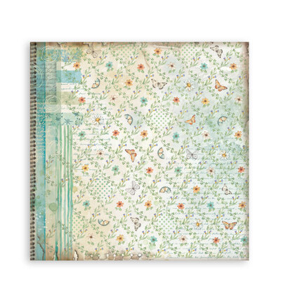 SBBL183 - Stamperia - Pad, Background selection Daisy Art - Scrapbooking Pad - Detail 34