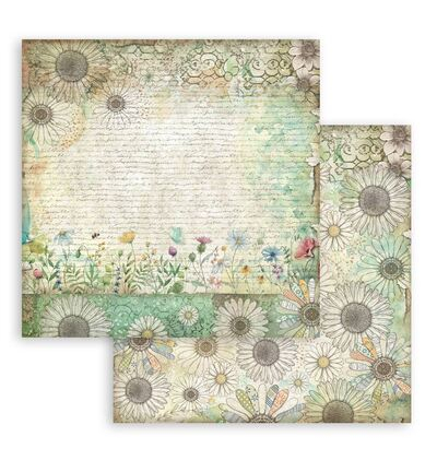 SBBS138 - Stamperia - Small Pad, Daisy Art - Scrapbooking Small Pad - Detail 18
