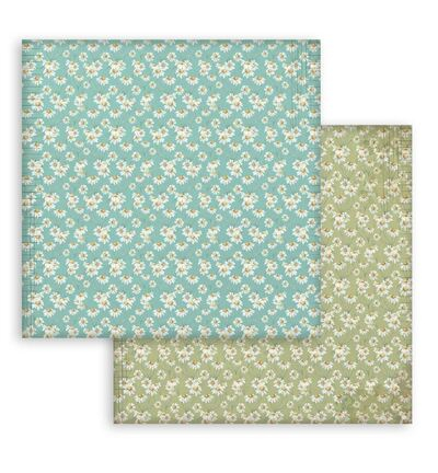 SBBS139 - Stamperia - Small Pad, Backgrounds Selection Daisy Art - Scrapbooking Small Pad - Detail 4