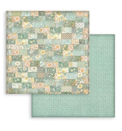SBBS139 - Stamperia - Small Pad, Backgrounds Selection Daisy Art - Scrapbooking Small Pad - Detail 24