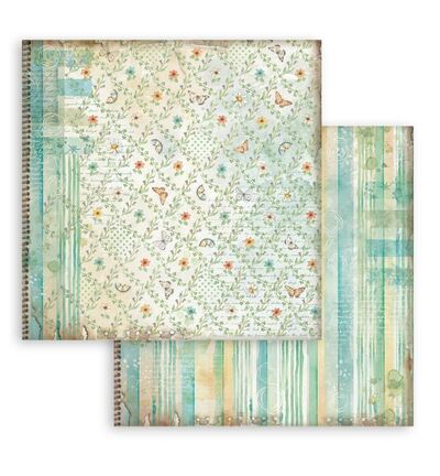 SBBS139 - Stamperia - Small Pad, Backgrounds Selection Daisy Art - Scrapbooking Small Pad - Detail 33