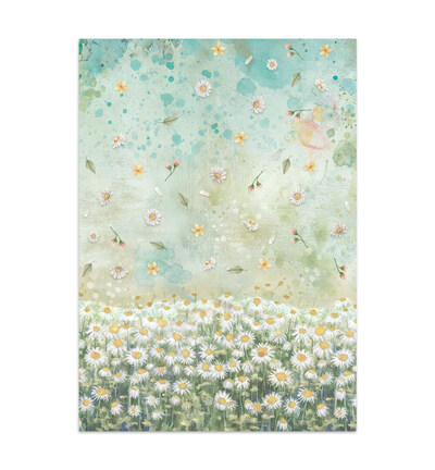 SBJK14 - Stamperia - Stickers, cut-outs, backgrounds Daisy Art - Junk journal - Detail 4