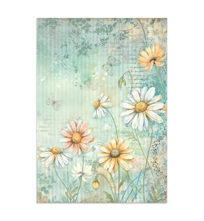 SBJK14 - Stamperia - Stickers, cut-outs, backgrounds Daisy Art - Junk journal - Detail 15