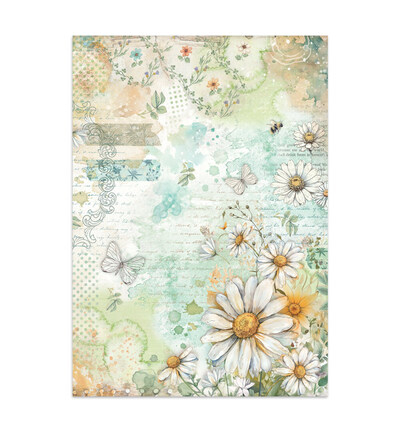 SBJK14 - Stamperia - Stickers, cut-outs, backgrounds Daisy Art - Junk journal - Detail 19