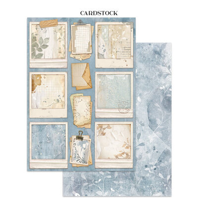 SBJK15 - Stamperia - Stickers, cut-outs, backgrounds Secret Diary - Junk journal - Detail 6