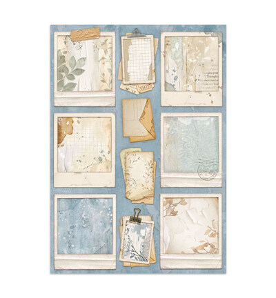 SBJK15 - Stamperia - Stickers, cut-outs, backgrounds Secret Diary - Junk journal - Detail 7