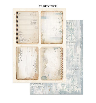 SBJK15 - Stamperia - Stickers, cut-outs, backgrounds Secret Diary - Junk journal - Detail 14