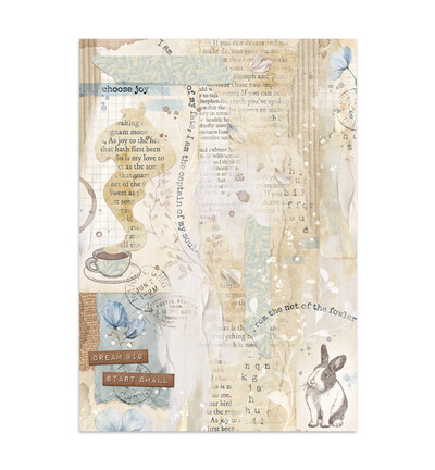 SBJK15 - Stamperia - Stickers, cut-outs, backgrounds Secret Diary - Junk journal - Detail 31