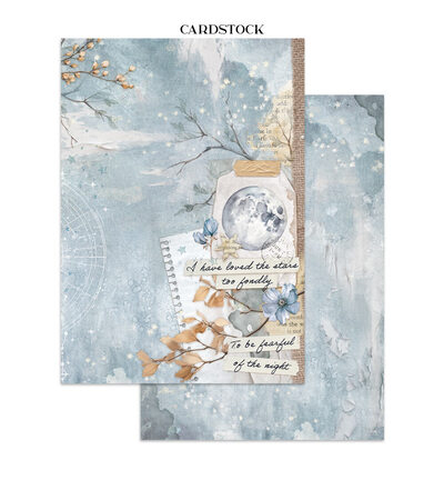 SBJK15 - Stamperia - Stickers, cut-outs, backgrounds Secret Diary - Junk journal - Detail 33