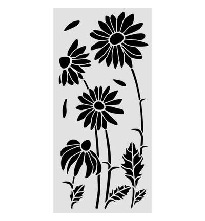 KSTDL146 - Stamperia - Daisies - Thick stencil - Detail 1
