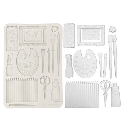 KACMA604 - Stamperia - Creative Art - Silicon mould - Detail 1