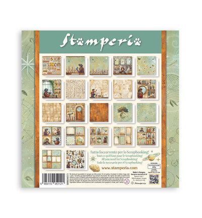 SBBSXB23 - Stamperia - Small Bloc 22 feuilles simple face - Scrapbooking Pads - Detail 16