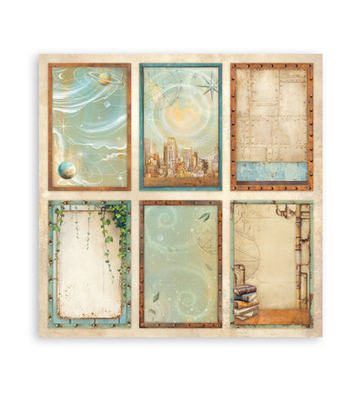 SBBXLB35 - Stamperia - Maxi Bloc 22 feuilles simple face - Scrapbooking Pads - Detail 12