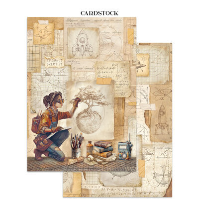 SBJK16 - Stamperia - Junk Journal 16 pages art journal - Junk Journal - Detail 30