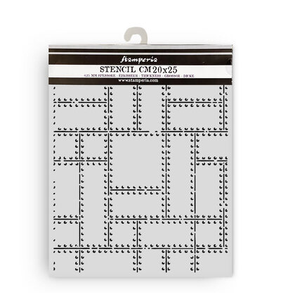 KSTD200 - Stamperia - Pochoir flexible lavable - Sjabloon - Detail 1