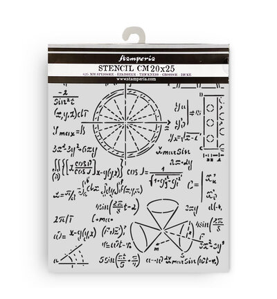 KSTD201 - Stamperia - Pochoir flexible lavable - Sjabloon - Detail 1