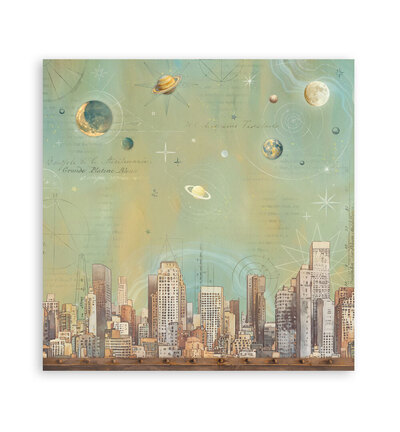 SBBL184 - Stamperia - Bloc Scrapbooking grand 10 feuilles - Scrapbooking Pads - Detail 14