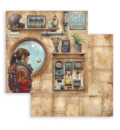 SBBL184 - Stamperia - Bloc Scrapbooking grand 10 feuilles - Scrapbooking Pads - Detail 24