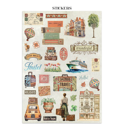 SBJK18 - Stamperia - Junk Journal 16 pages - Junk Journal - Detail 2