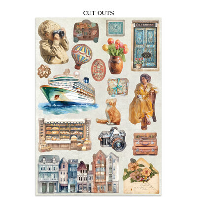 SBJK18 - Stamperia - Junk Journal 16 pages - Junk Journal - Detail 10