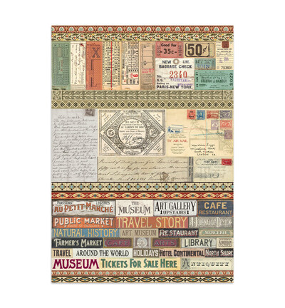 SBJK18 - Stamperia - Junk Journal 16 pages - Junk Journal - Detail 17