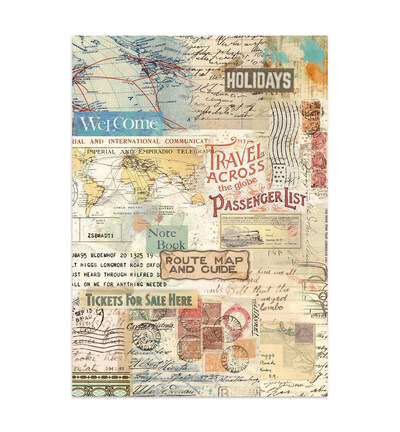 SBJK18 - Stamperia - Junk Journal 16 pages - Junk Journal - Detail 19